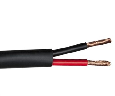 EL.03210/FT BLACK/RED 14 GA DUPLEX WIRE